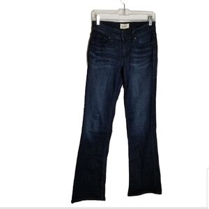 Shyanne Jeans Women's 27R  Dark Blue Bootcut Embellished Pockets Stretch 27x33